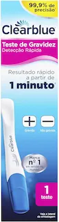 teste gravidez clearblue rapido