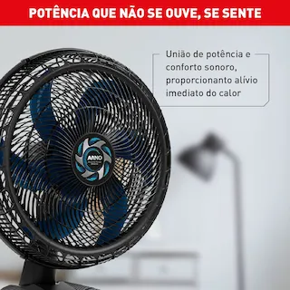 ventilador mesa arno vb50